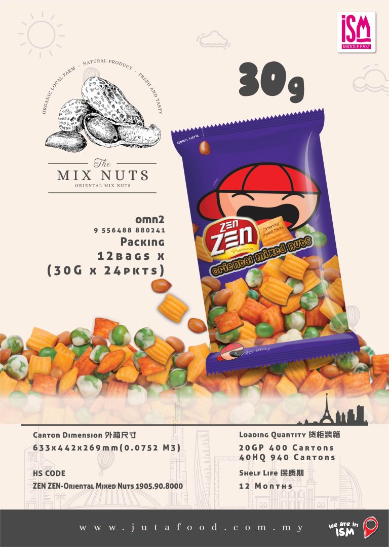 oriental mix nuts