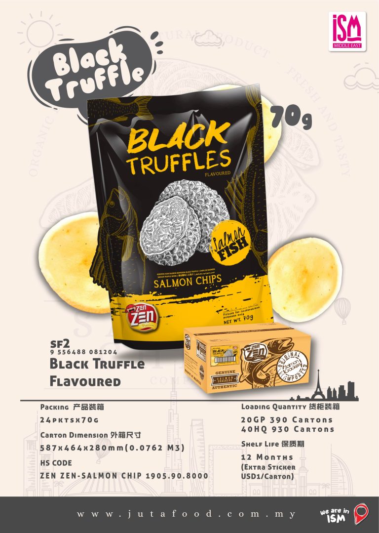 Juta Food - Black Truffle Salmon Fish Chips