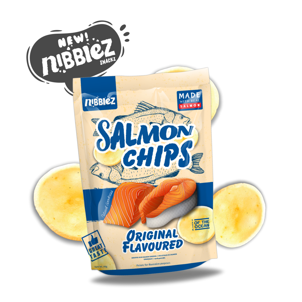 Juta Food - NiBBLEZ Salmon Fish Chips Original